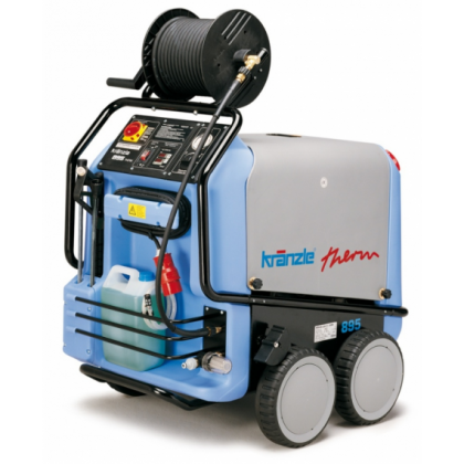 Myjka ciśnieniowa na Gorącą wodę Kranzle Therm 895-1 z Bębnem na Wąż